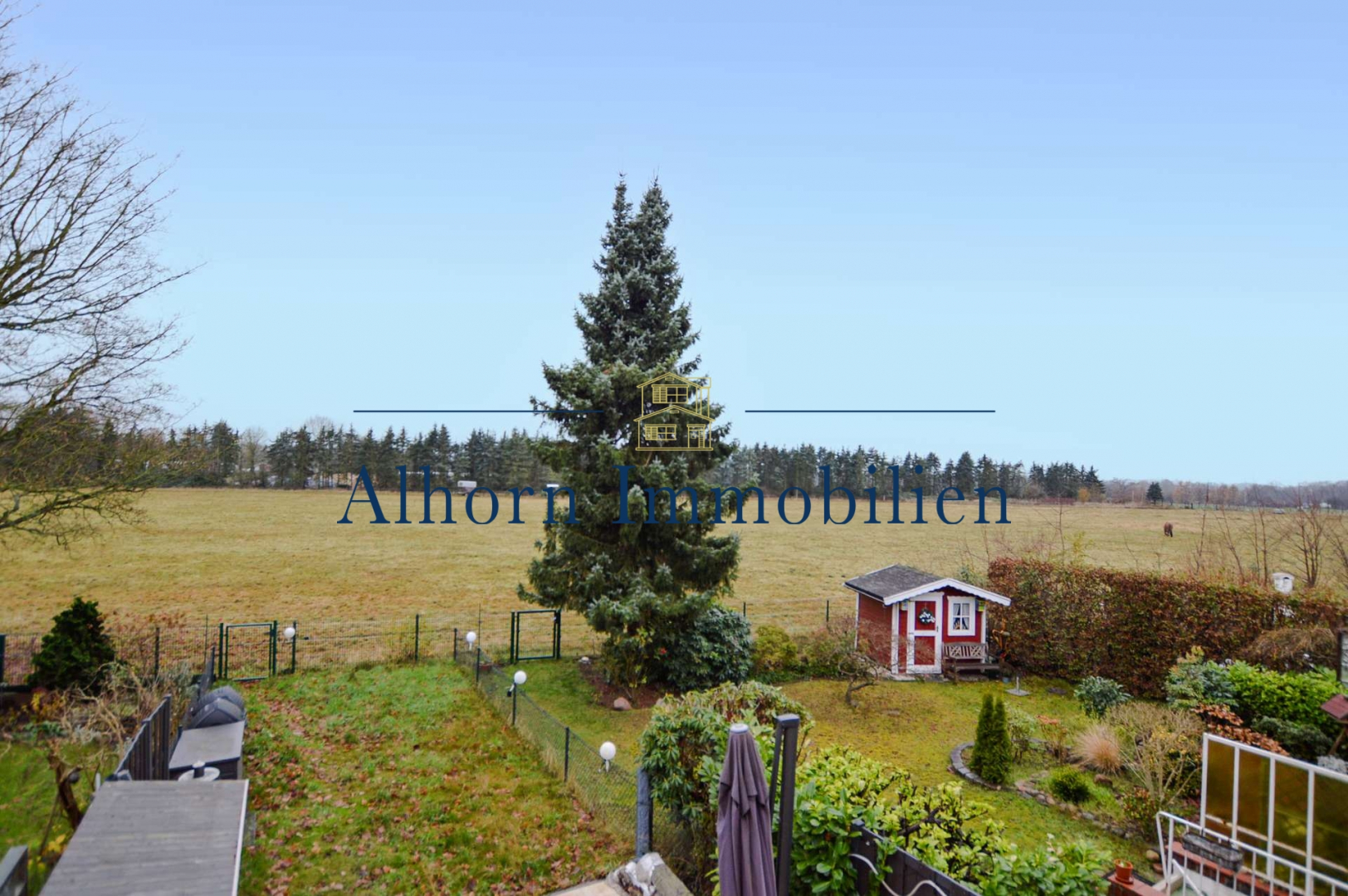 Blick aus dem 1.  OG