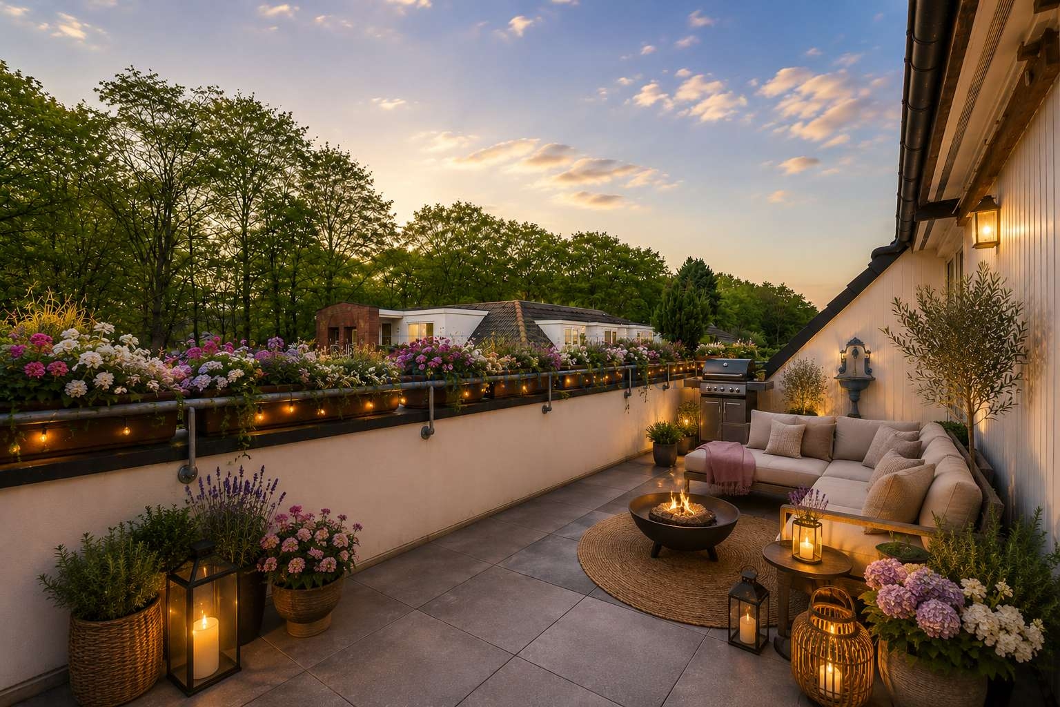 Dachterrasse - Anregung